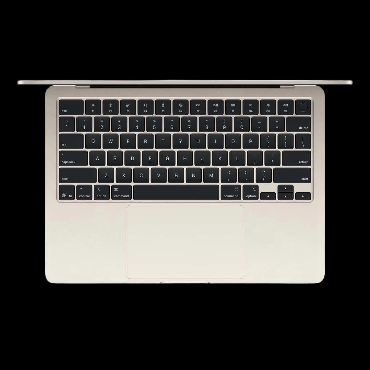 Apple MacBook Air 13" (M4 10C CPU, 10C GPU, 2025) 16/512Gb SSD (MW103) Starlight, «сияющая звезда»