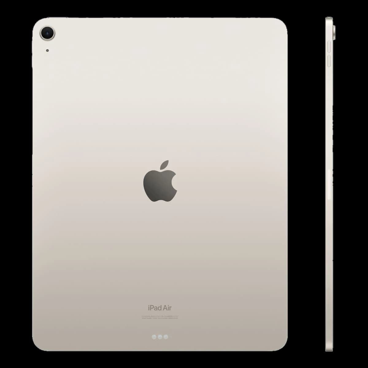 Apple iPad Air 13" (M2, 2024, 6 gen) Wi-Fi 128Gb Starlight, «сияющая звезда»
