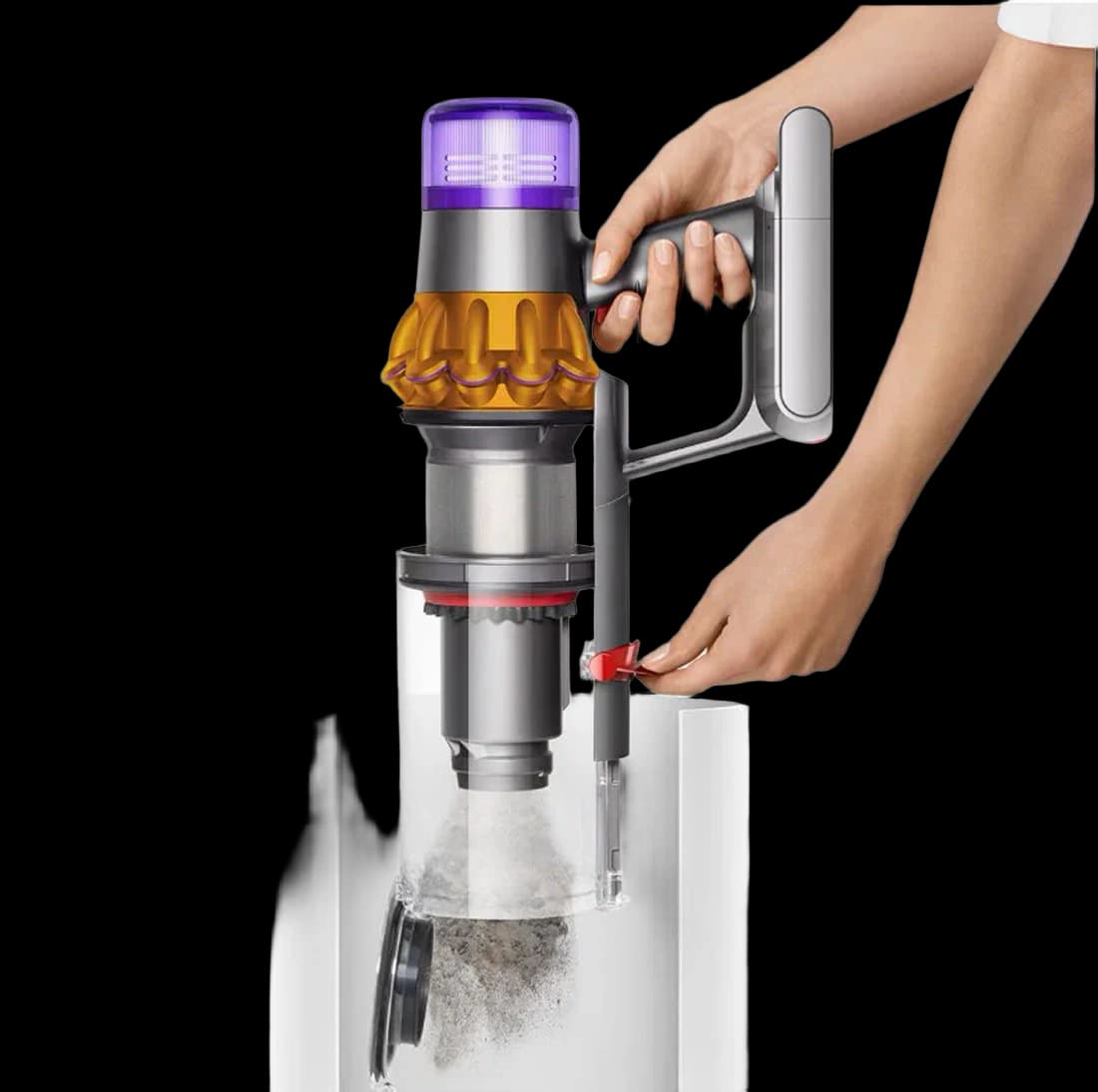 Пылесос Dyson V15s Detect Submarine (SV47) Yellow/Nickel, желтый/никель