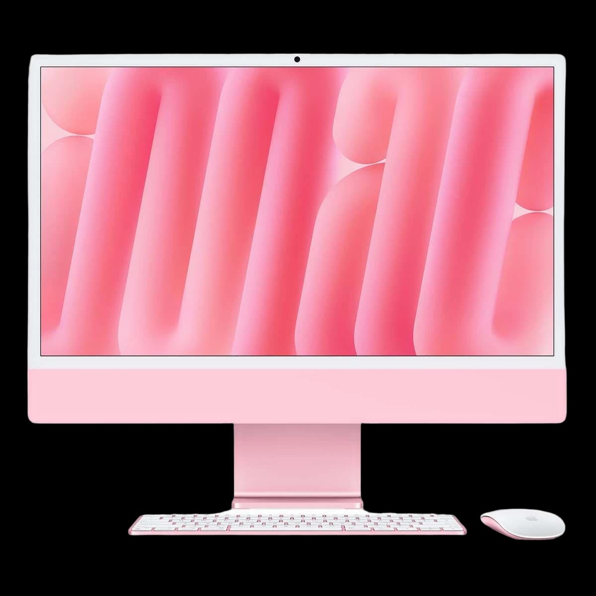 Apple iMac 24" (M4 10C CPU, 10C GPU, 2024) Retina 4,5K, 16Gb, 512Gb SSD (MWV53) Pink, розовый