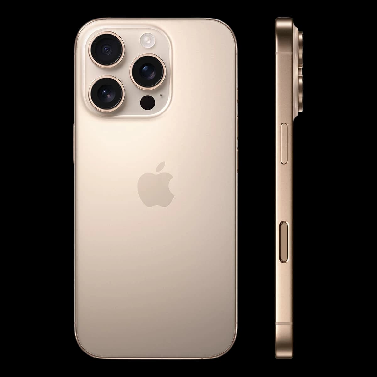 Apple iPhone 16 Pro 256Gb Dual SIM Desert Titanium, пустынный титан