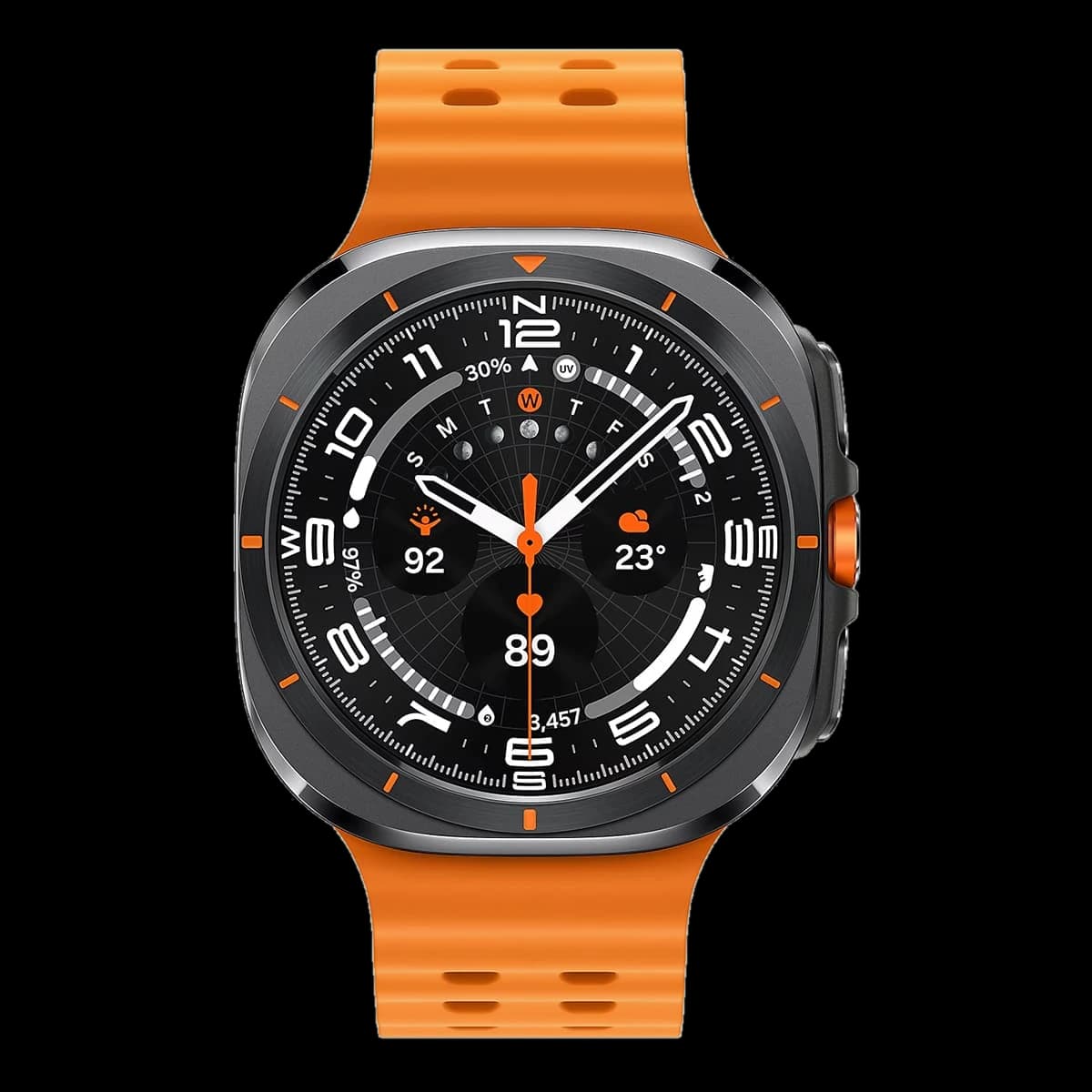 Часы Samsung Galaxy Watch Ultra 47 мм Titanium Gray, серый титан (2025)
