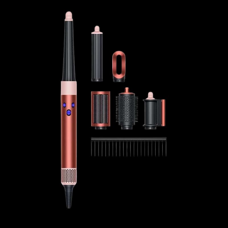 Стайлер Dyson AirWrap Complete Long HS08 Straight+Wavy, Strawberry Bronze/Blush Pink, бронзовый/розовый