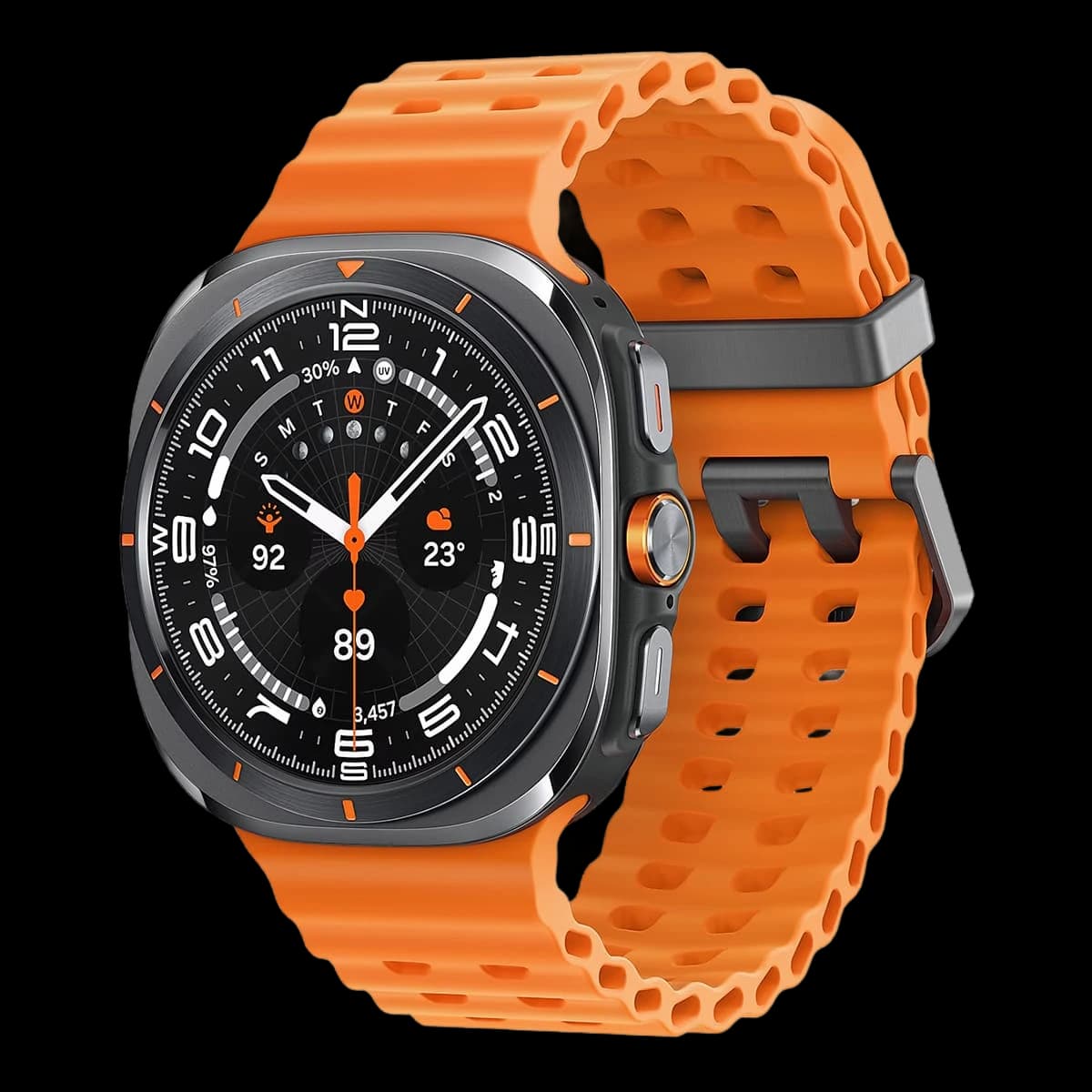 Часы Samsung Galaxy Watch Ultra 47 мм Titanium Gray, серый титан (2024)