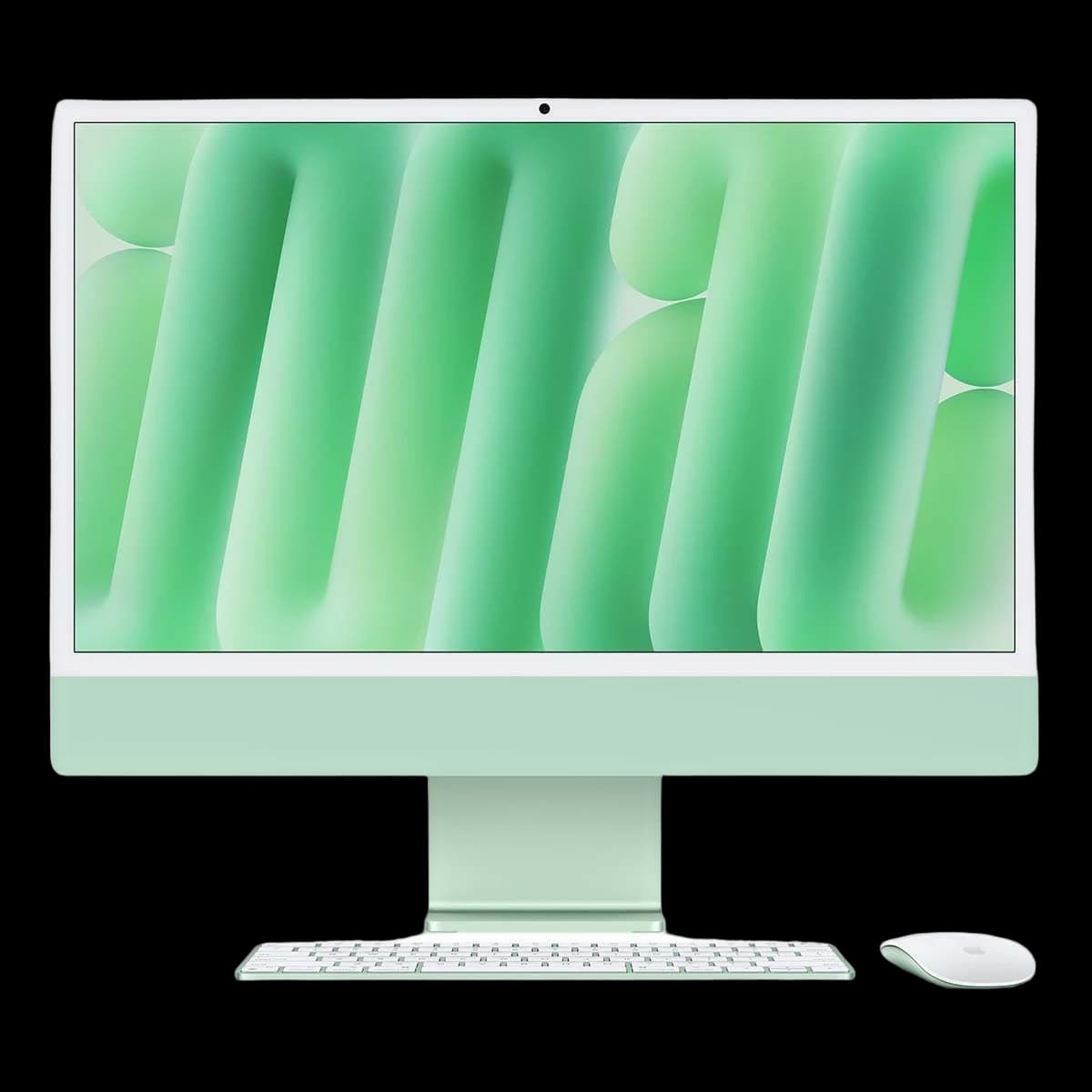 Apple iMac 24" (M4 10C CPU, 10C GPU, 2024) Retina 4,5K, 16Gb, 256Gb SSD (MWUY3) Green, зеленый