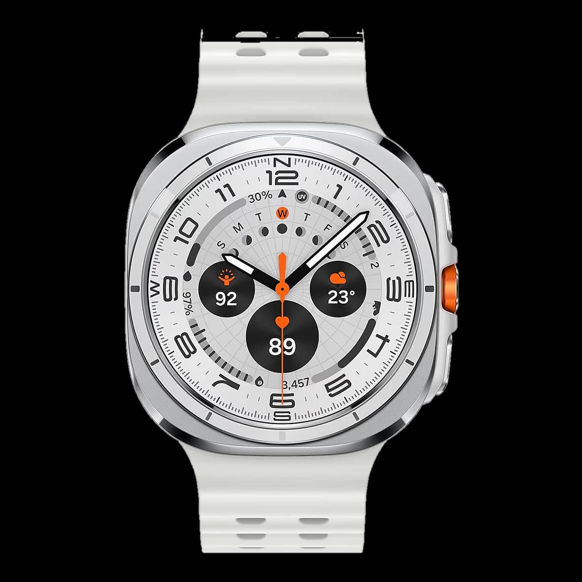 Часы Samsung Galaxy Watch Ultra 47 мм Titanium White, белый титан (2024)