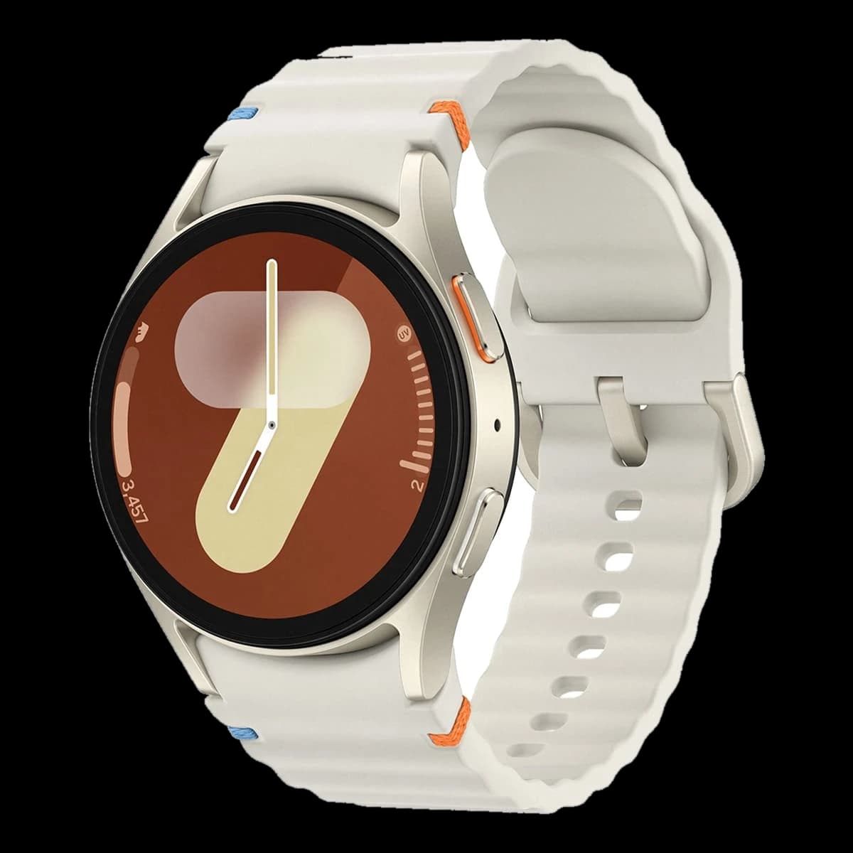 Часы Samsung Galaxy Watch7 40 мм (L300) White Gold, белое золото