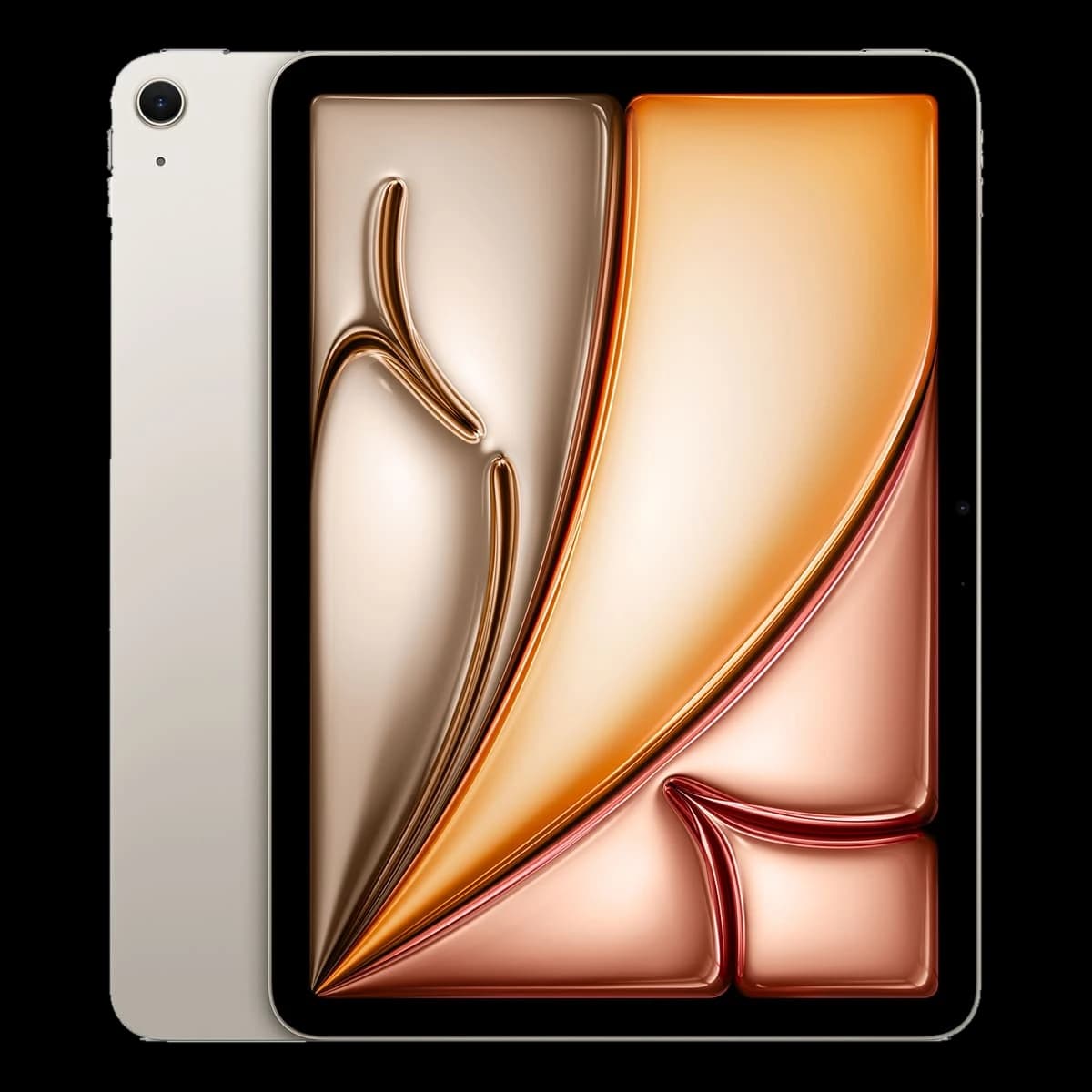 Apple iPad Air 11" (M2, 2024, 6 gen) Wi-Fi 256Gb Starlight, «сияющая звезда»