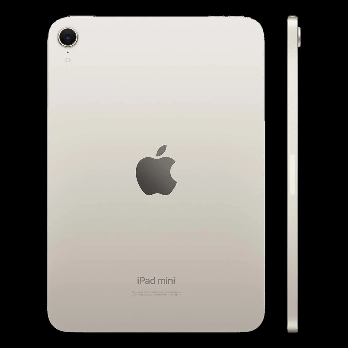 Apple iPad mini 8,3″ (A17 Pro, 2024, 7 gen) Wi-Fi 256Gb Starlight, «сияющая звезда»