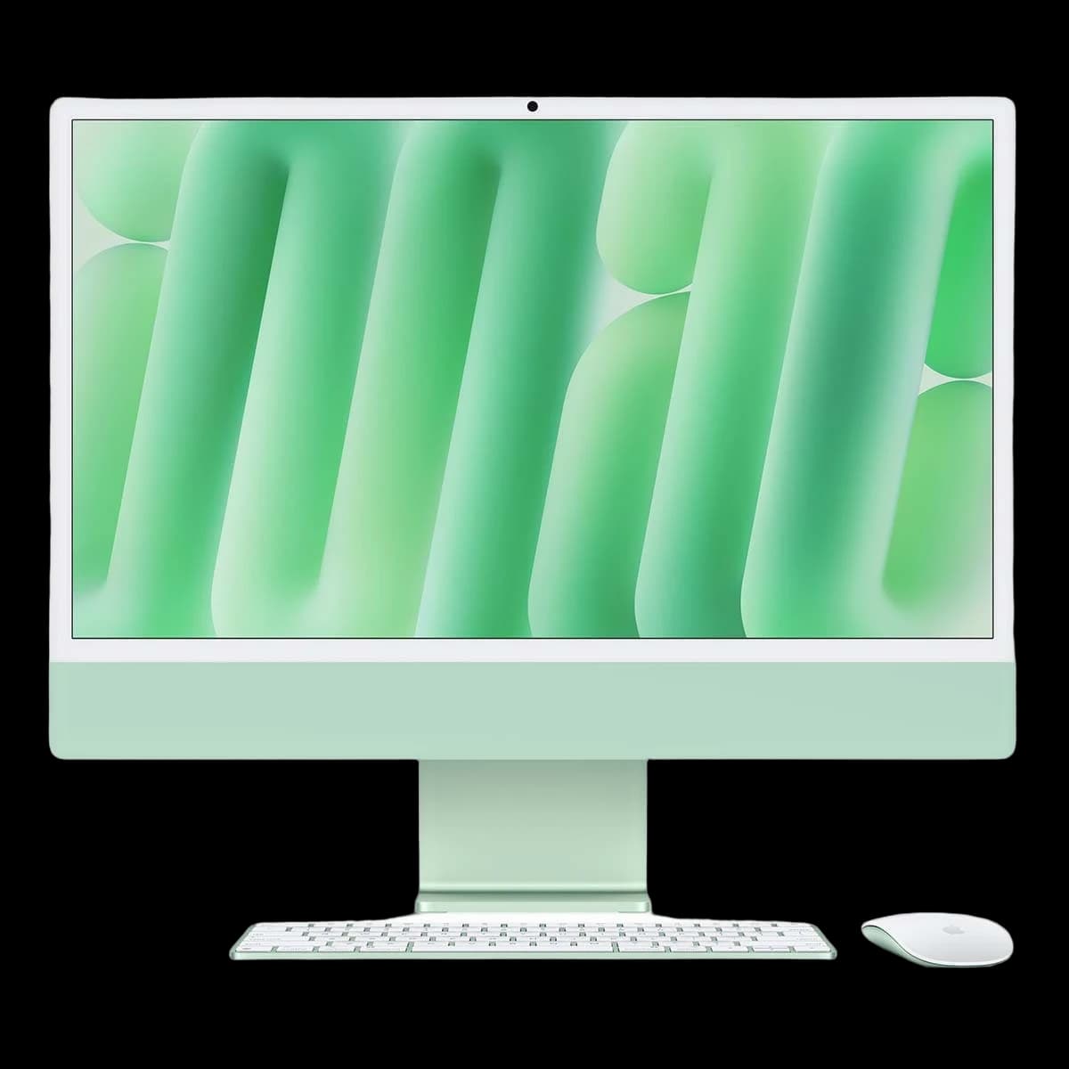Apple iMac 24" (M4 8C CPU, 8C GPU, 2024) Retina 4,5K, 16Gb, 256Gb SSD (MWUE3) Green, зеленый