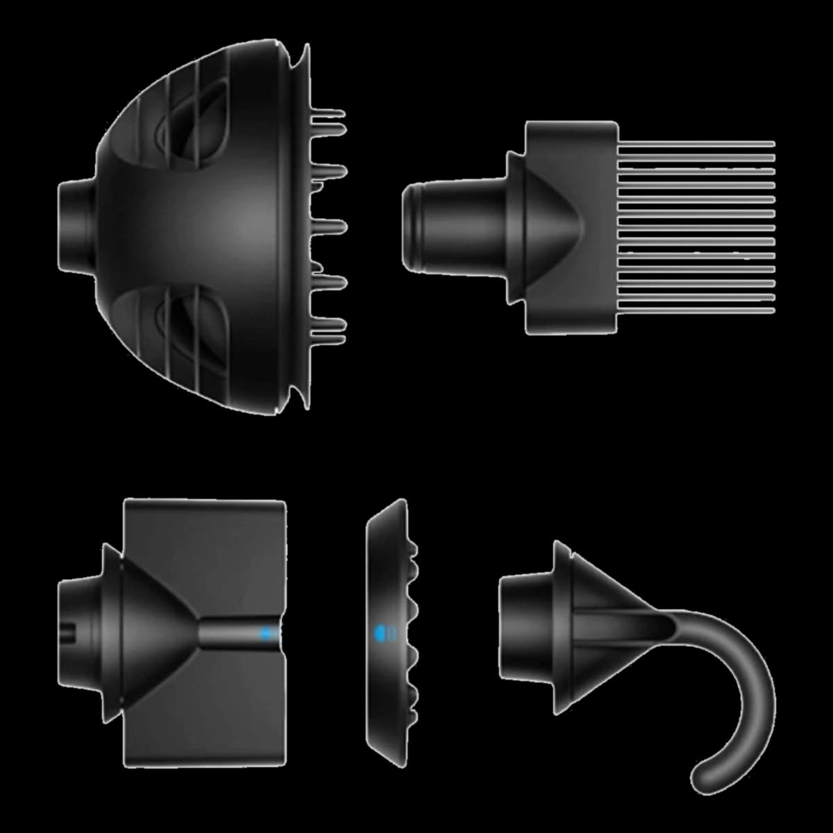Фен Dyson Supersonic Nural HD16 (Global) Strawberry Bronze/Blush Pink, бронзовый