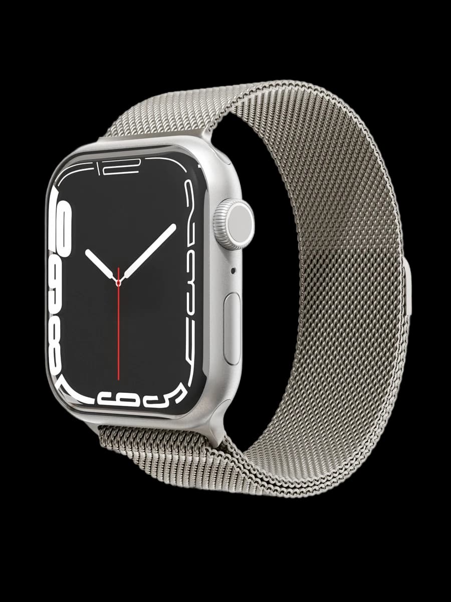 Ремешок из нержавеющей стали VLP для Apple Watch 42/44/45, шампань
