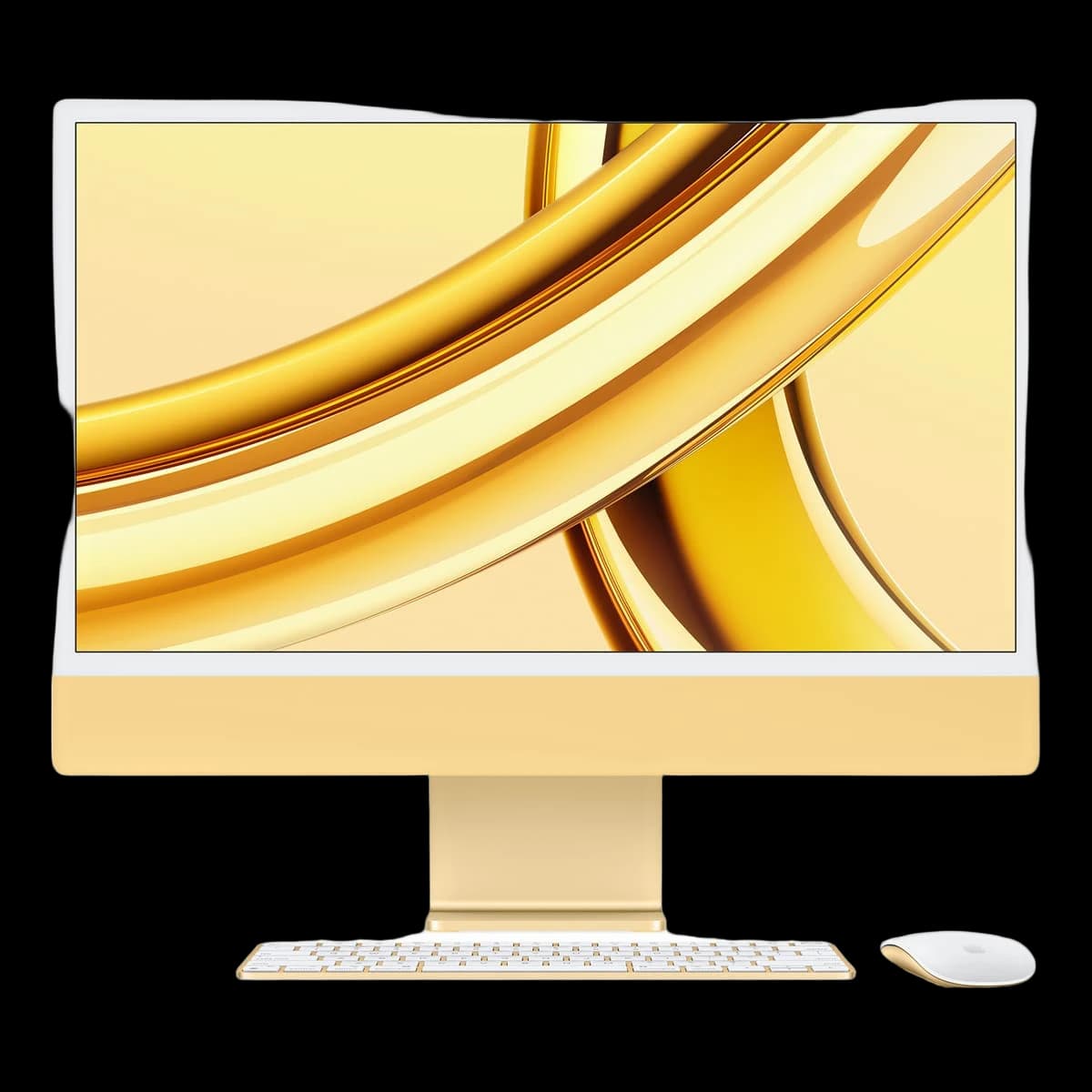 Apple iMac 24" (M3, 8C CPU, 10C GPU, 2023) Retina 4,5K, 8Gb, 512Gb SSD (MQRM3) Желтый