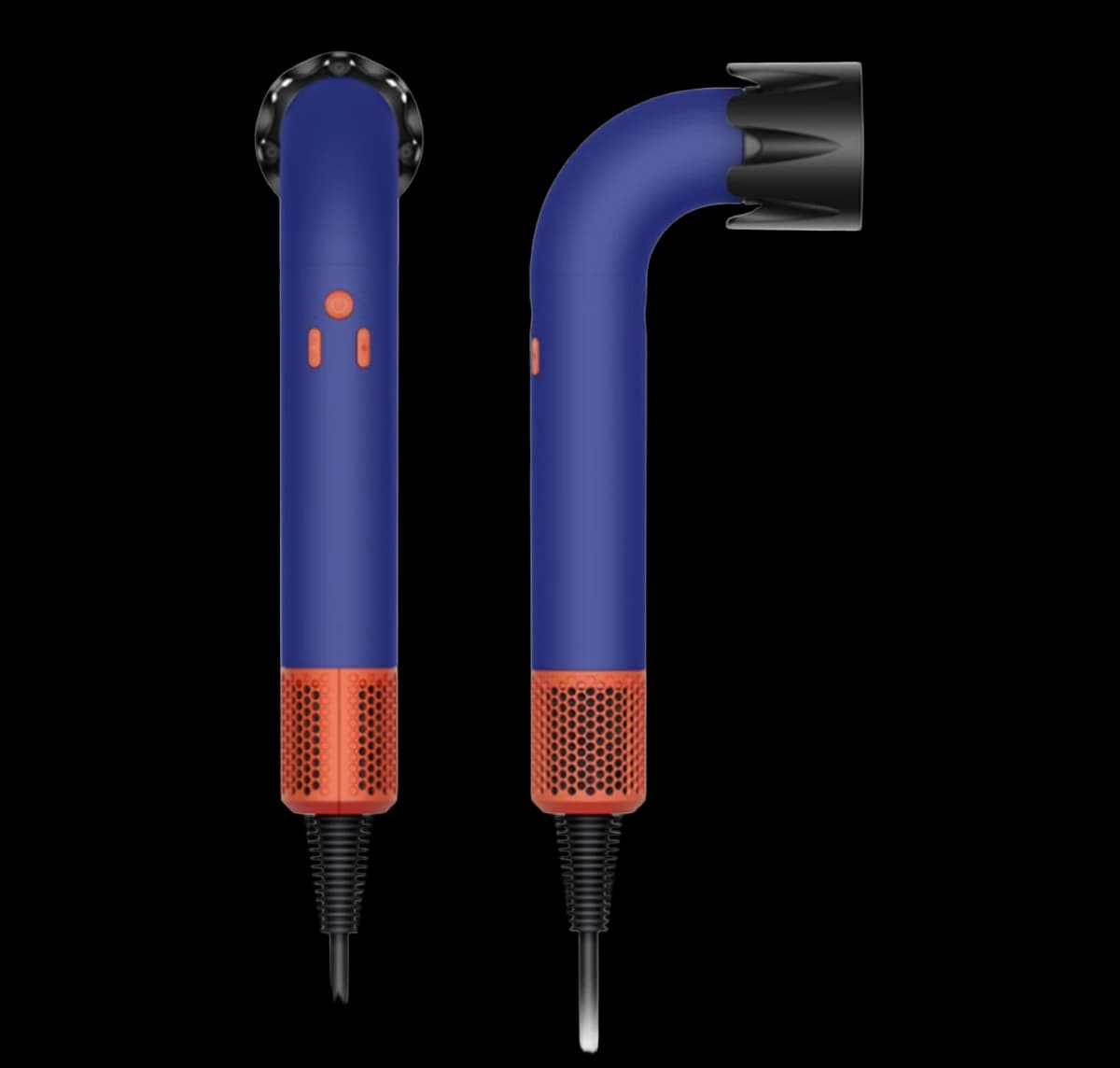 Фен Dyson Supersonic R Pro HD18 Vinca Blue/Topaz Orange, синий/оранжевый