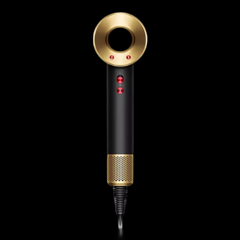 Фен Dyson Supersonic HD07 Black Gold/Onyx, черный/золотой