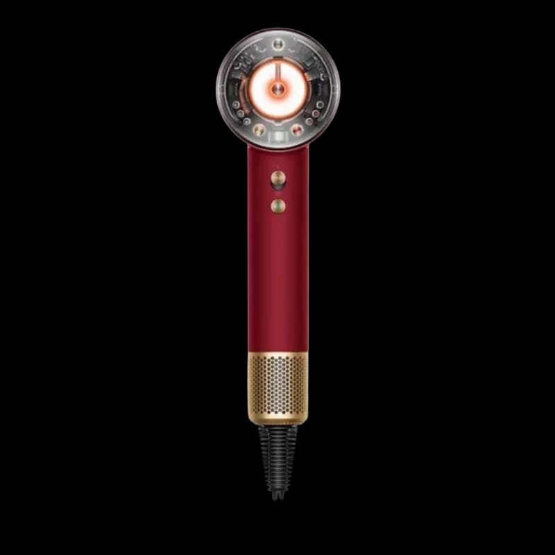 Фен Dyson Supersonic Nural HD16 Red Velvet/Gold, красный/золотой