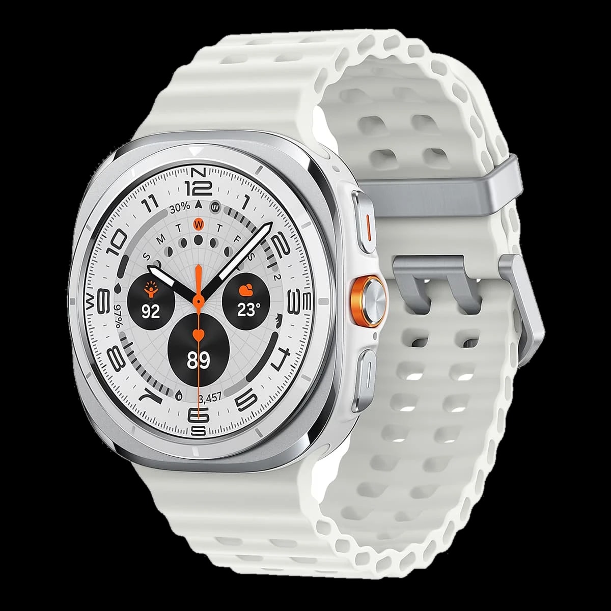 Часы Samsung Galaxy Watch Ultra 47 мм Titanium White, белый титан (2025)