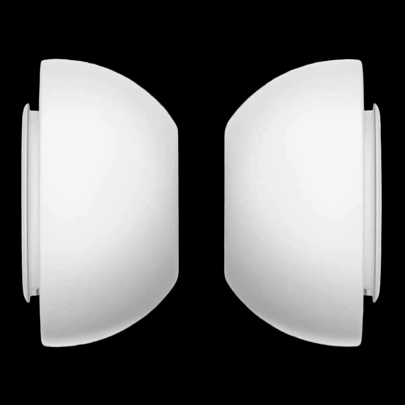 Пара силиконовых амбушюр для Apple AirPods Pro Белый